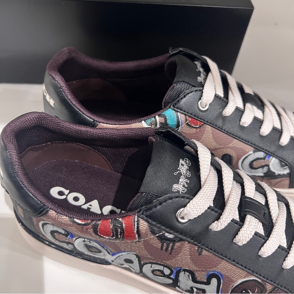 Coach X Mint + Serf Clip Low Top Sneaker In Signature Canvas cl947 - Picture 7 of 7